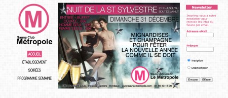 Le Sauna Club Métropole